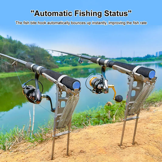 HookUpCo. Automatic Fishing Rod Holder Base - HookUpCo.