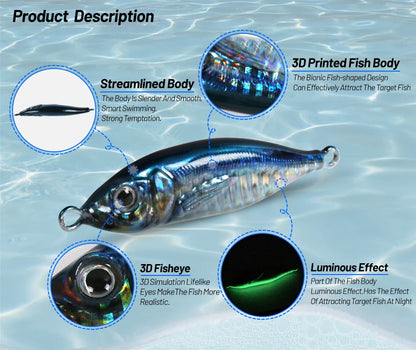 HookUpCo. Sea Fishing Jig Bait