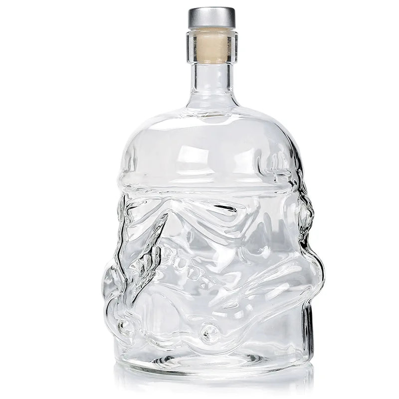 Storm Trooper Helmet Whiskey Decanter Set