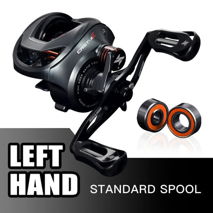HookUpCo. Cast-X2 High-Speed Baitcasting Reel