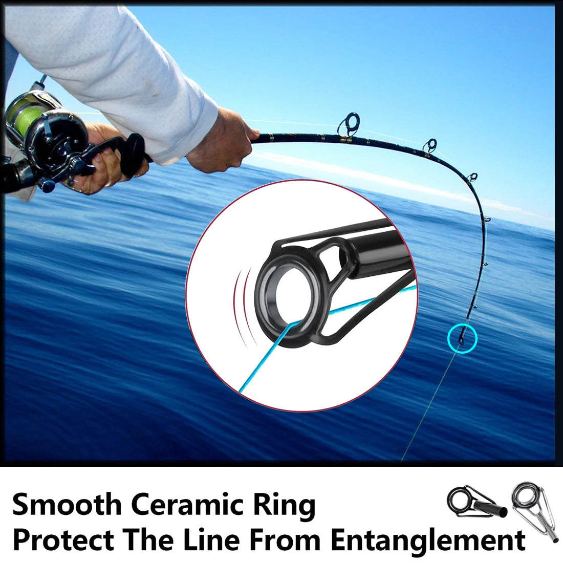 Stainless Steel Fishing Rod Tip Repair Kit - HookUpCo.