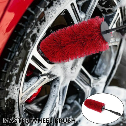 Soft Non-Scratch Wheel Cleaning Brush