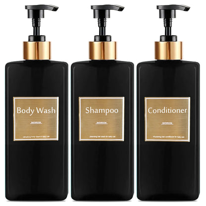 HookUpCo. Refillable Soap Dispenser Set