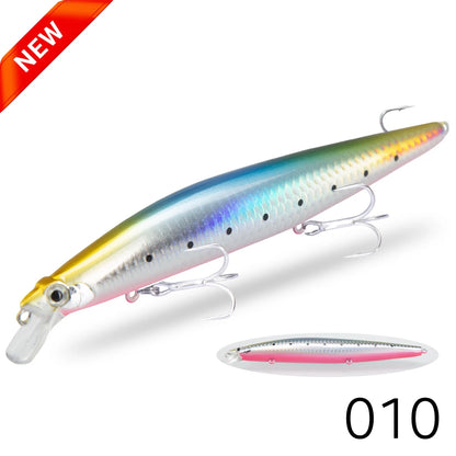 HookUpCo. Luminous Assassin Minnow Fishing Lure - HookUpCo.