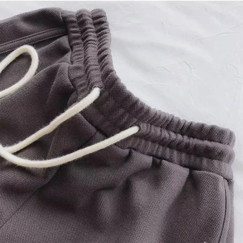 High Waist Women’s Drawstring Sports Shorts for Summer Fun