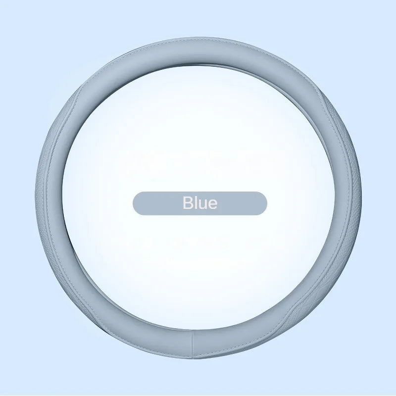 HookUpCo. Napa Leather Steering Wheel Cover - HookUpCo.