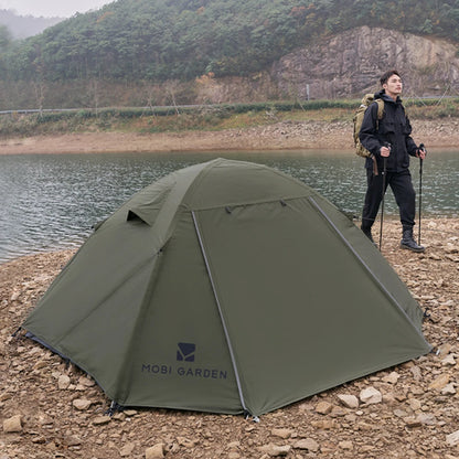 HookUpCo. Waterproof Camping Tent with Sun Protection - HookUpCo.