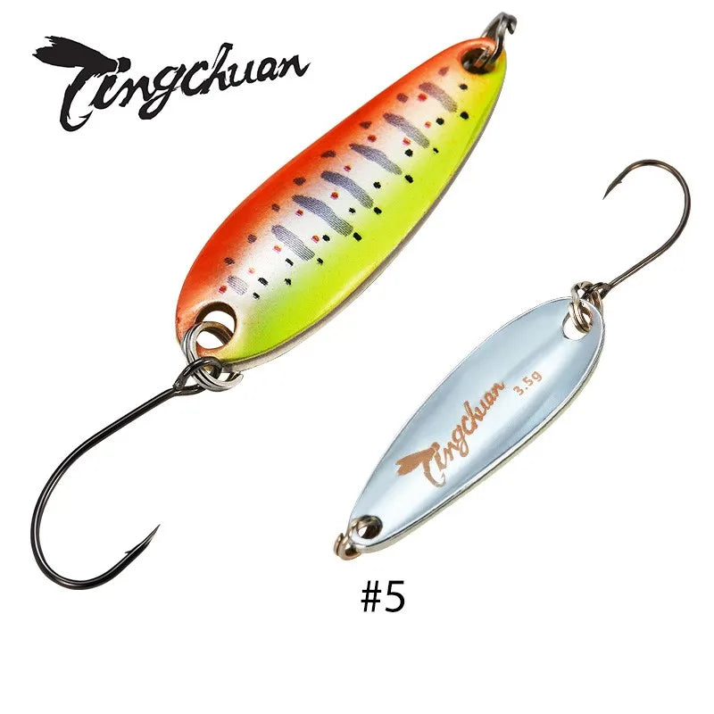 HookUpCo. Metal Spoon Lure for Trout and Bass - HookUpCo.