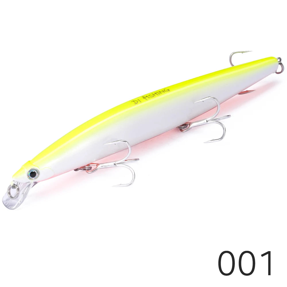 HookUpCo. Luminous Assassin Minnow Fishing Lure - HookUpCo.