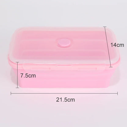 HookUpCo. Collapsible Silicone Food Storage Bowls