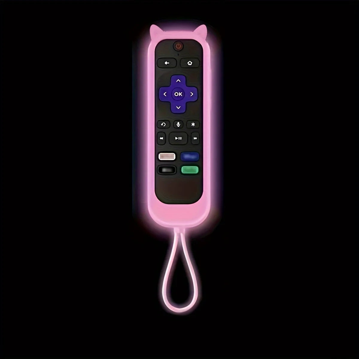 Glow in the Dark Cat Ear Remote Cover