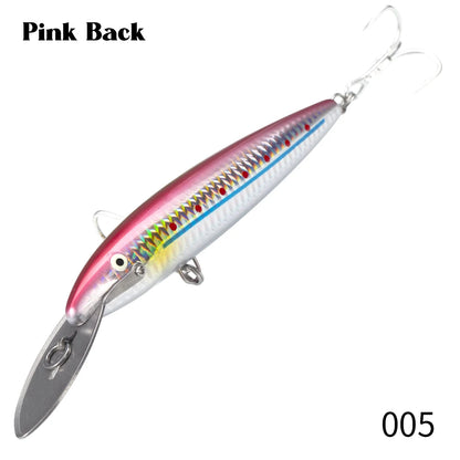 HookUpCo. Countdown Magnum Minnow Fishing Lure - HookUpCo.