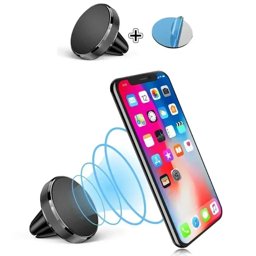 Magnetic Air Vent Phone Holder for Safe Driving Support
