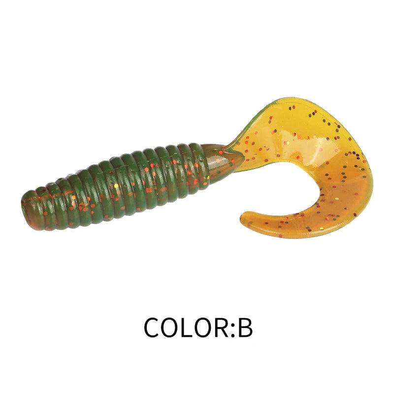 HookUpCo. Soft Plastic Fishing Lures Set - HookUpCo.