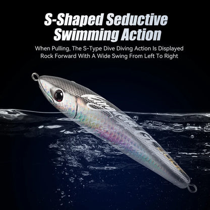 HookUpCo. Phantom Topwater Pencil Lures 180mm 200mm - HookUpCo.