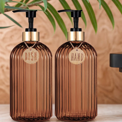 Elegant Reusable Soap Dispenser for Home Use