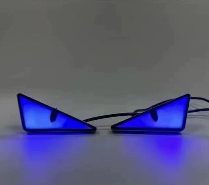 Universal LED Devil's Eye Headlights for Enhanced Safety