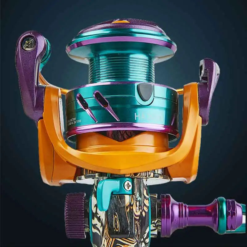 Billings Spinning Reel with 22LB Drag and Metal Spool