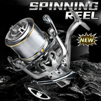HookUpCo. High-Performance Spinning Fishing Reel 8000-14000