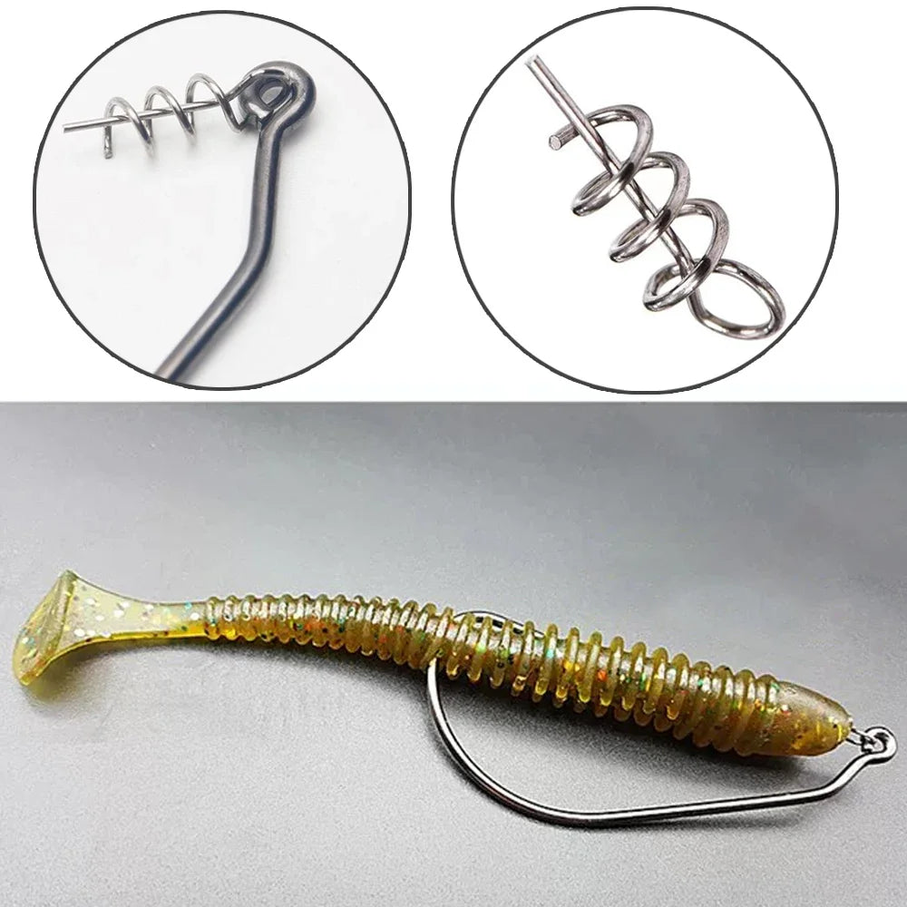 HookUpCo. Sharp Offset Worm Hooks for Fishing - HookUpCo.