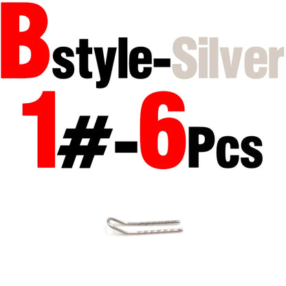 Premium Fishing Rod Guide Replacement Set - 6 Pcs - HookUpCo.