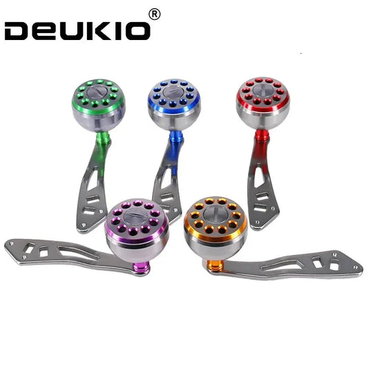 HookUpCo. 38MM All-Metal Trolling Reel Handle Knob Set