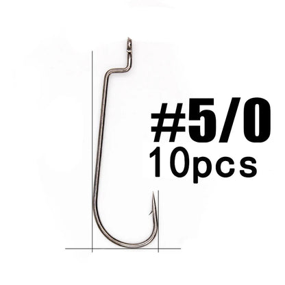 HookUpCo. 10-Pack Super Lock Fishing Hooks - HookUpCo.