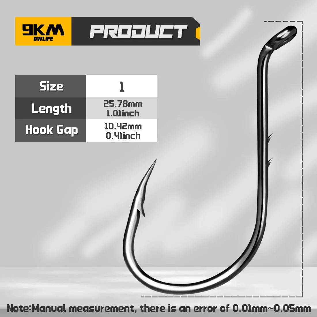 HookUpCo. High Carbon Steel Fishing Hooks 50-200Pcs - HookUpCo.