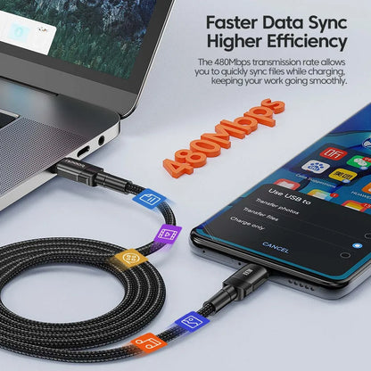 HookUpCo. 100W Type C to USB C Fast Charging Cable