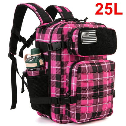 25L/45L Tactical Backpack with Bottle Holder for Outdoor Use