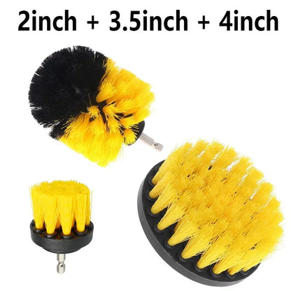 Power Scrubber Brush Set for Cars