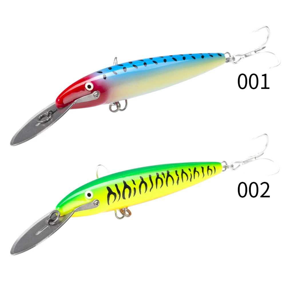 HookUpCo. Countdown Magnum Minnow Fishing Lure - HookUpCo.