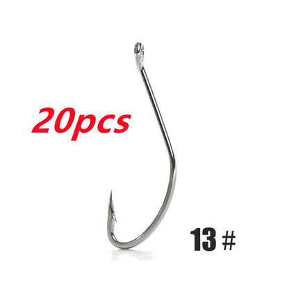 HookUpCo. Premium 20pcs Saltwater Fishing Hooks - HookUpCo.