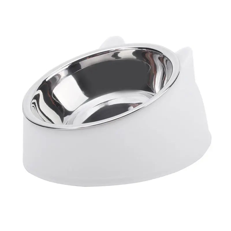 Creative Stainless Steel Pet Feeding Bowls for Cats & Dogs