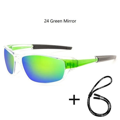 Men's Polarized Fishing Outdoor Sunglasses with Chain