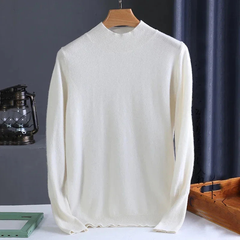 Chic HookUpCo. Turtleneck Sweater, Soft Warm Pullover Top