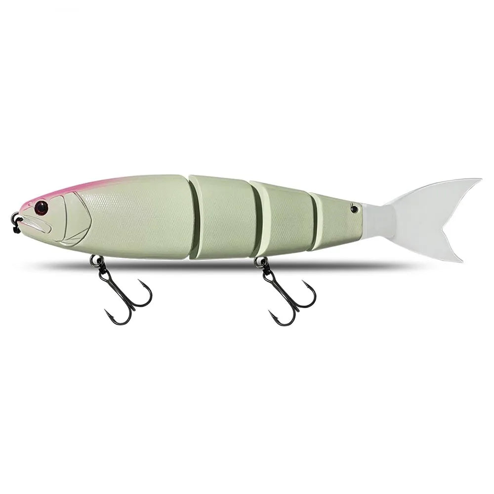 Jointed Floating Swimbait Lure for Big Bass and Catfish