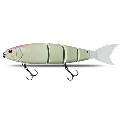 Jointed Floating Swimbait Lure for Big Bass and Catfish
