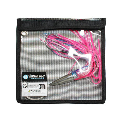 HookUpCo. Stainless Steel Shark Trolling Lures 9.8"