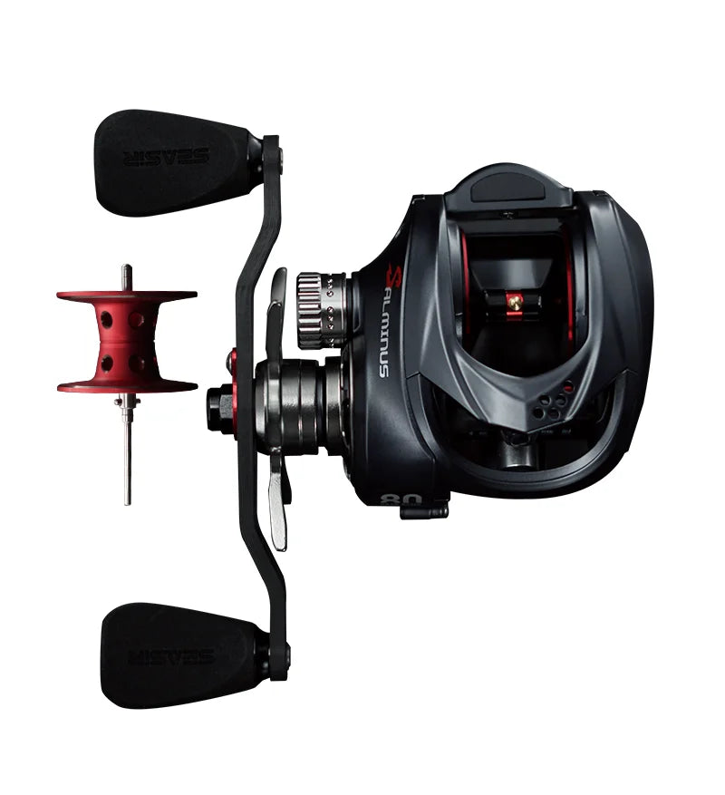 HookUpCo. Salminus Baitcasting Reel, 12KG Drag - HookUpCo.