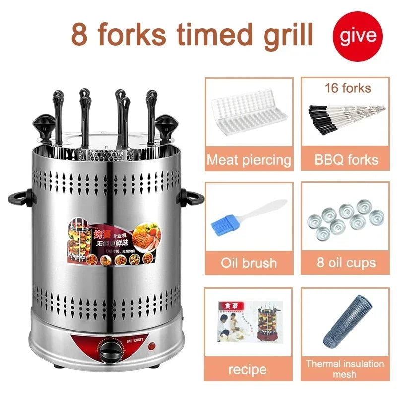 HookUpCo. Smokeless Indoor Grill