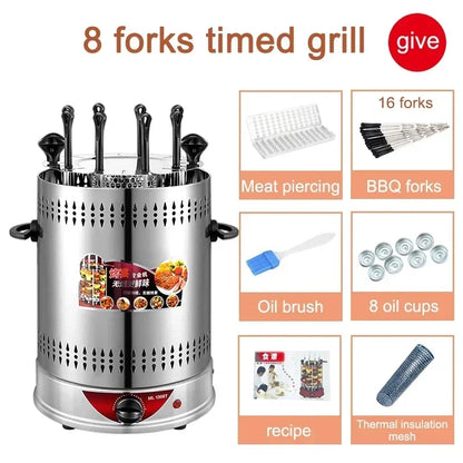 HookUpCo. Smokeless Indoor Grill