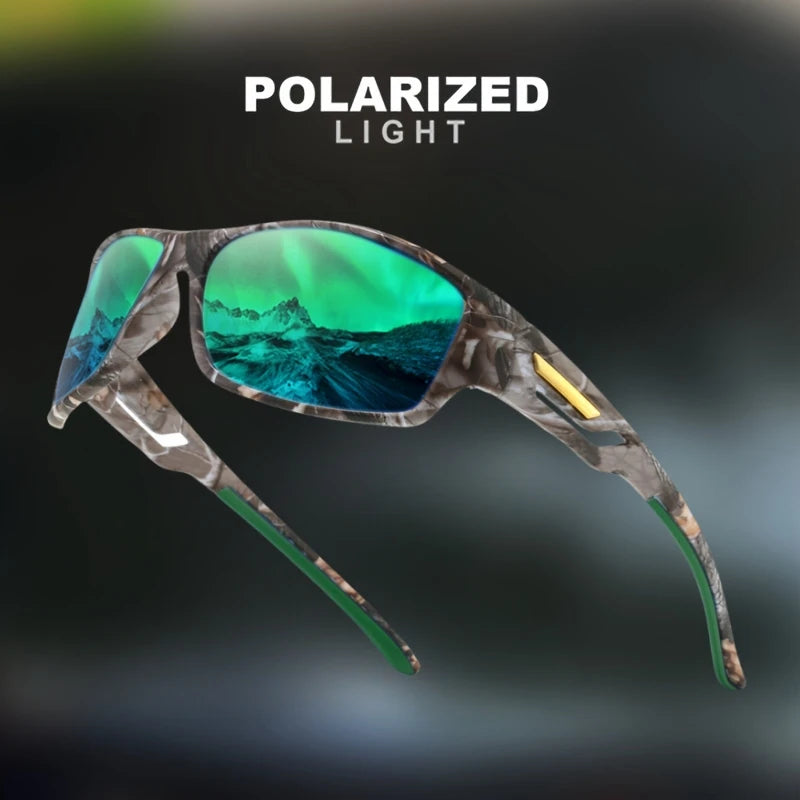 Polarized Camouflage Sunglasses with UV Protection Lenses