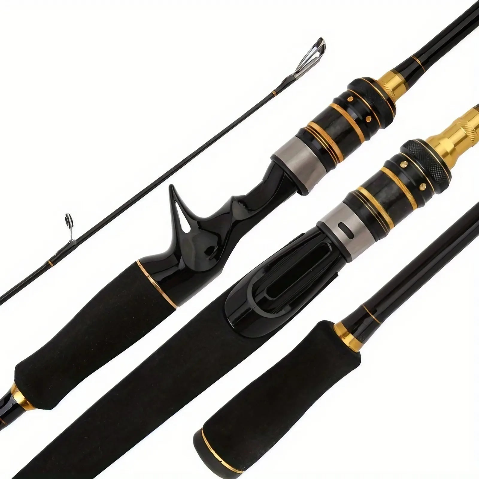 HookUpCo. 65" Lightweight Carbon Fiber Fishing Rod - HookUpCo.