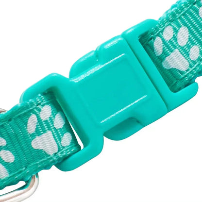 HookUpCo. Colorful Pet Collar with Safety Bell