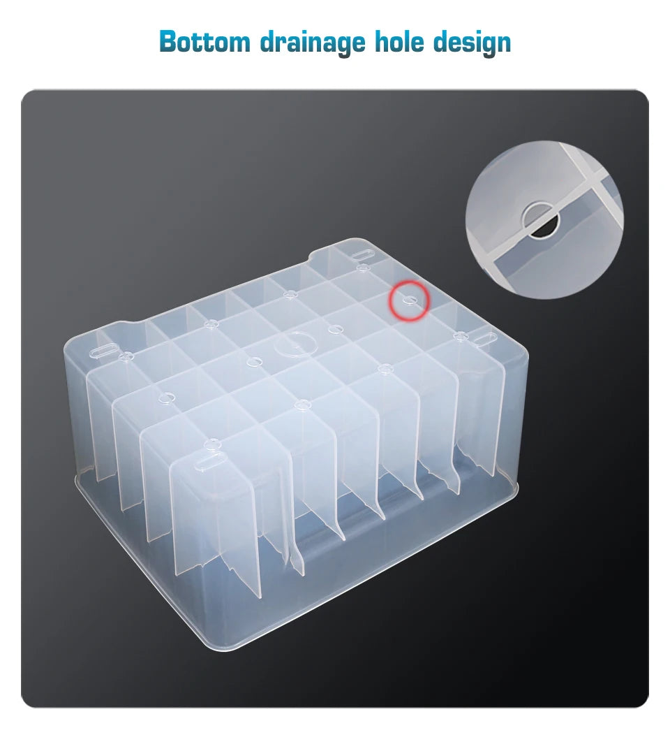 40-Grid Fishing Tackle Box Organizer for Egi and Squid Jigs