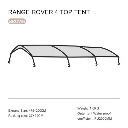 HookUpCo. Large Camping Tent with Extra Living Space - HookUpCo.