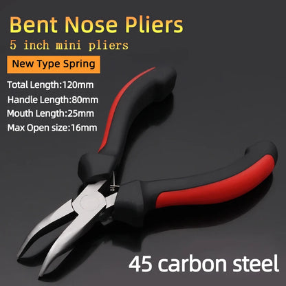 Precision Mini Diagonal Pliers for Jewelry Crafting and DIY