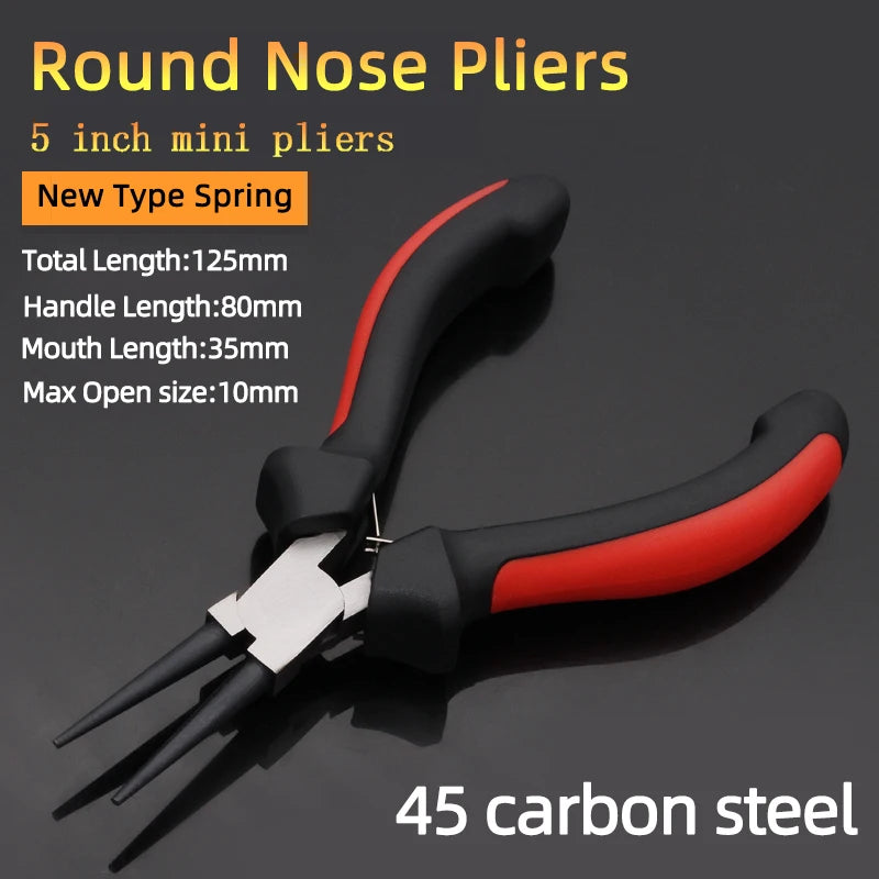 Precision Mini Diagonal Pliers for Jewelry Crafting and DIY
