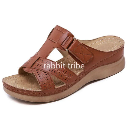 Premium Orthopedic Open Toe Wedge Sandals for Women